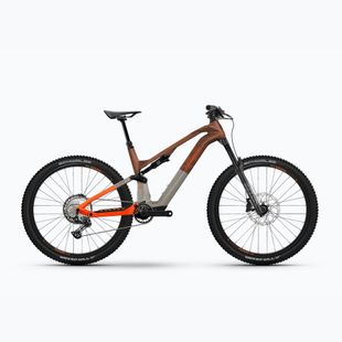 Haibike Lyke CF 10 430Wh Leder/Orange Glanz Elektrofahrrad