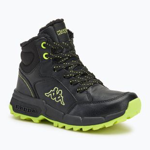 Kinderschuhe Kappa Grane black/lime