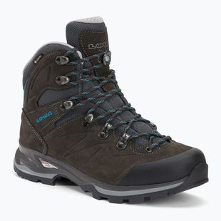 Damen-Trekkingstiefel LOWA Badia GTX anthrazit/blau