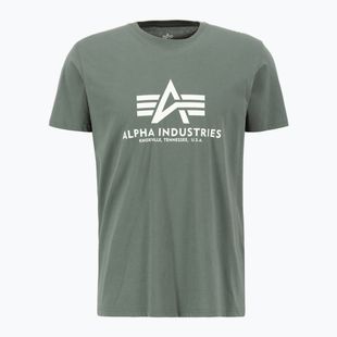 Alpha Industries Herren Basic Vintage grünes T-Shirt