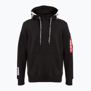 Alpha Industries Herren Sweatshirt Alpha schwarz