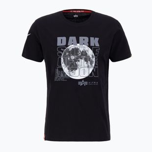 Alpha Industries Herren Dark Side schwarz / reflektierendes T-Shirt