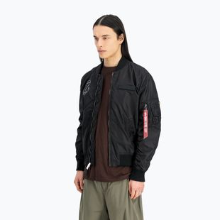Alpha Industries MA-1 TT Flying Tigers Herrenjacke schwarz