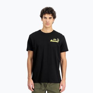 Alpha Industries Herren Pearl Harbor Back Print T-Shirt schwarz