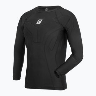 Herren-Torwarttrikot Reusch Compression Shirt Padded black