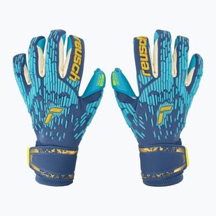 Reusch Attrakt Freegel Aqua Winddichte Torwarthandschuhe blau 5370459-4433