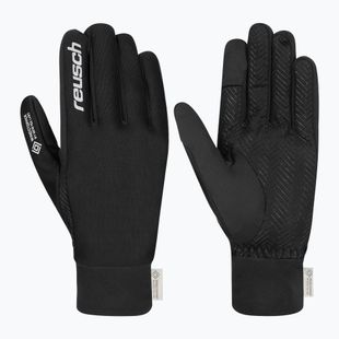 Herrenhandschuhe Reusch Karayel Windstopper Touch-Tec black/silver
