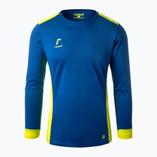 Torwart-Longsleeve Reusch Match Longsleeve Padded brilliant blue/safety yellow