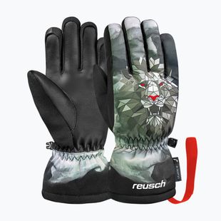 Kinder Skihandschuhe Reusch Carter R-Tex XT blck/silver/fluo red