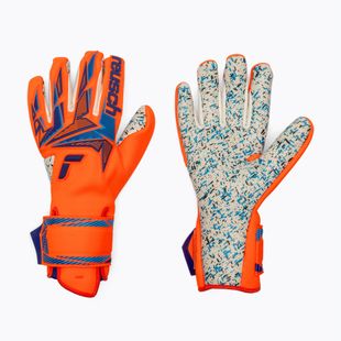 Torwarthandschuhe Reusch Attrakt Freegel Fusion shocking orange/blue