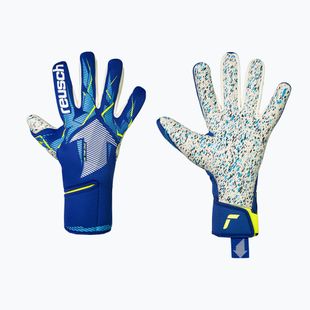 Torwarthandschuhe Reusch Fastgrip Fusion sharp blue/white