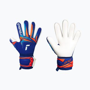 Torwarthandschuhe Reusch Attrakt Advance sharp blue/white/shocking orange