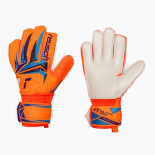 Torwarthandschuhe Reusch Attrakt Solid shocking orange/blue