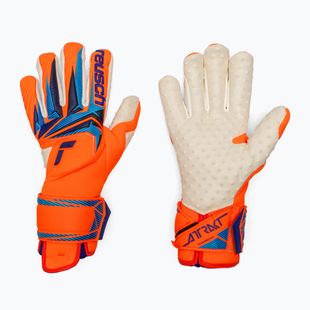 Torwarthandschuhe Reusch Attrakt SpeedBump Guardian shocking orange/blue