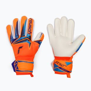 Torwarthandschuhe Reusch Attrakt Advance shocking orange/blue