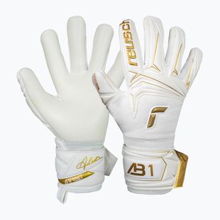 Torwarthandschuhe Reusch Unai World Champion white/gold