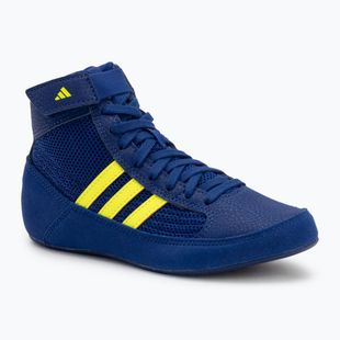 Kinder Wrestling Schuhe adidas Havoc 2 blau gelb