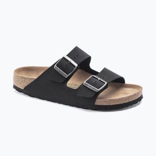 Schlappen BIRKENSTOCK Arizona Vegan Birkibuc Narrow black