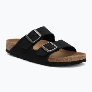 Schlappen BIRKENSTOCK Arizona Vegan Birkibuc Narrow black