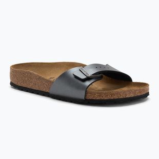 BIRKENSTOCK Madrid BF Narrow Metallic Schwarz Flip-Flops
