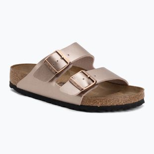 Damen-Pantoletten BIRKENSTOCK Arizona Birko-Flor Regular copper