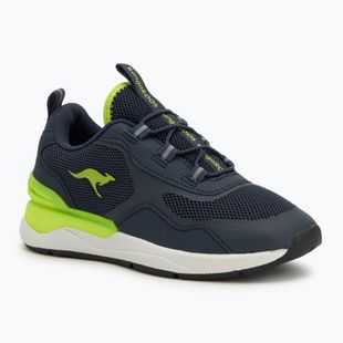 Kinderschuhe KangaROOS KD-Road dark navy/lime