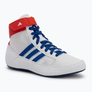 adidas Havoc Kinder Wrestling Schuhe weiß blau rot