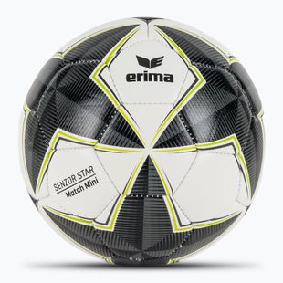 ERIMA Senzor Star Match Mini Fußball schwarz/grau Größe 0
