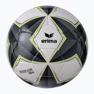 ERIMA Senzor Star Match Mini Fußball schwarz/grau Größe 0