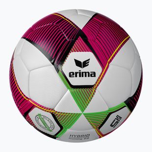 ERIMA Hybrid Training 2.0 rot/grün Gecko Fußball Größe 5