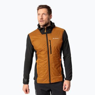 Herrenjacke VAUDE Valdassa Hybrid II schluffig braun