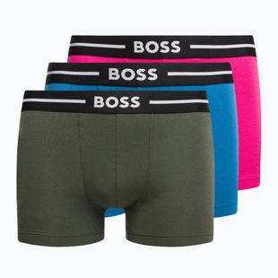 Hugo Boss Trunk Bold Herren Boxershorts 3 Paar schwarz 50490888-970