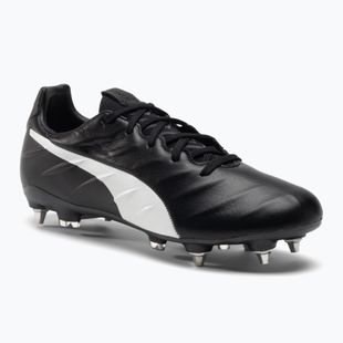 PUMA King Platinum 21 MXSG Herren Fußballschuhe schwarz und weiß 106545 01