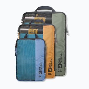 Jack Wolfskin Compression Cube Organiser Set 3tlg. Farbmix