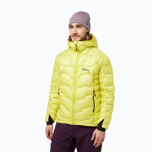 Daunenjacke Herren Jack Wolfskin Alpspitze Down Hoody firefly
