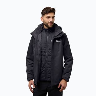 Jacke 3in1 Herren Jack Wolfskin Romberg 3In1 phantom