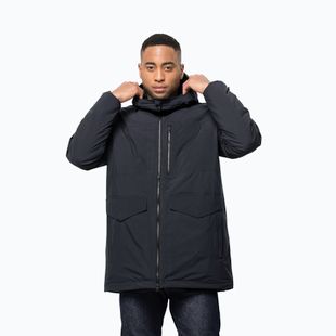 Herren Jack Wolfskin Koenigsbau Parka Daunenjacke dark navy