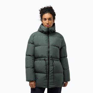 Jack Wolfskin Damen Daunenjacke Kirschallee schiefergrün