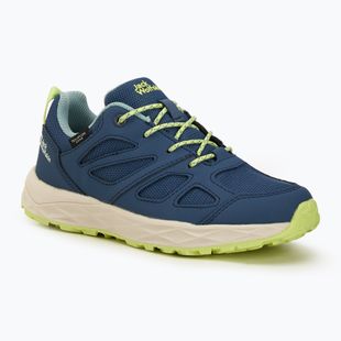 Trekkingschuhe Kinder Jack Wolfskin Woodland 2 Texapore Low evening sky