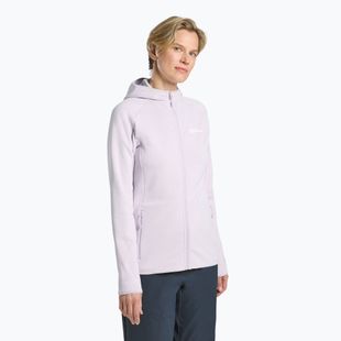 Hoodie Damen Jack Wolfskin Baiselberg Hooded FZ pale lavendar
