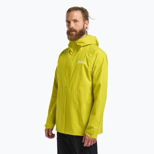 Regenjacke Herren Jack Wolfskin Prelight 2.5L LT chartreuse