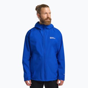 Regenjacke Herren Jack Wolfskin Prelight 2.5L LT vibrant blue