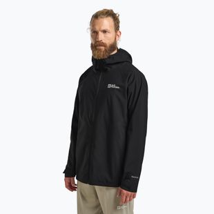 Regenjacke Herren Jack Wolfskin Prelight 2.5L LT black