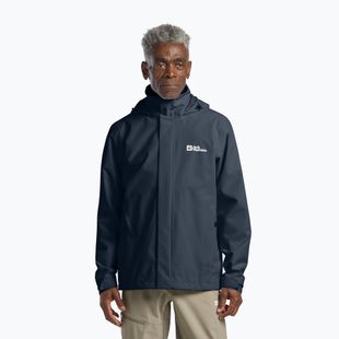 Regenjacke Herren Jack Wolfskin Trailtime 2L midnight sky