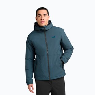 Regenjacke Herren Jack Wolfskin Pamir aluminium blue