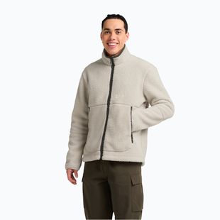 Trekking Hoodie Sweatshirt Herren Jack Wolfskin Stone Lite pale sand