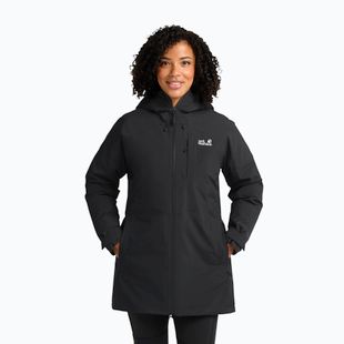 Damen-Daunenjacke Jack Wolfskin Icecape 2L Down Ins Rds black