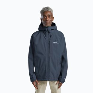 Regenjacke Herren Jack Wolfskin Tempest 2l midnight sky