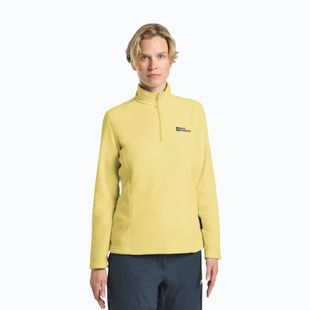Trekking Hoodie Sweatshirt Damen Jack Wolfskin Taunus Hz lemon ice