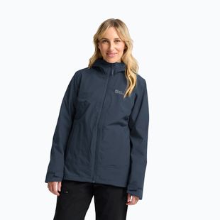 Jacke 3in1 Damen Jack Wolfskin Moonrise 3In1 midnight sky
